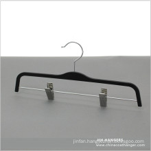 Wholesale Extension Skirt Plastic Hanger with Different Style Metal Clips